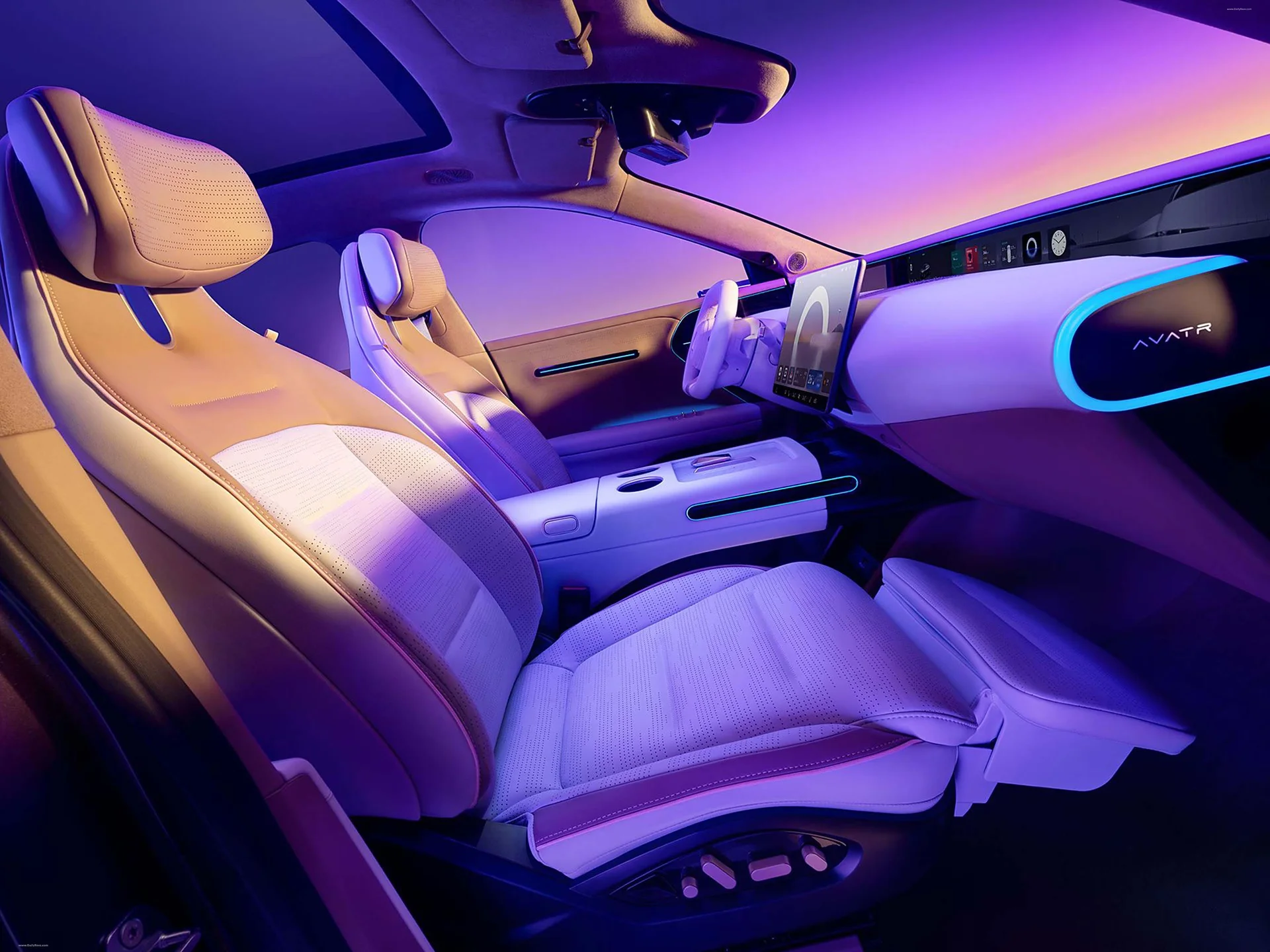 Avatr 07 interior detail 1