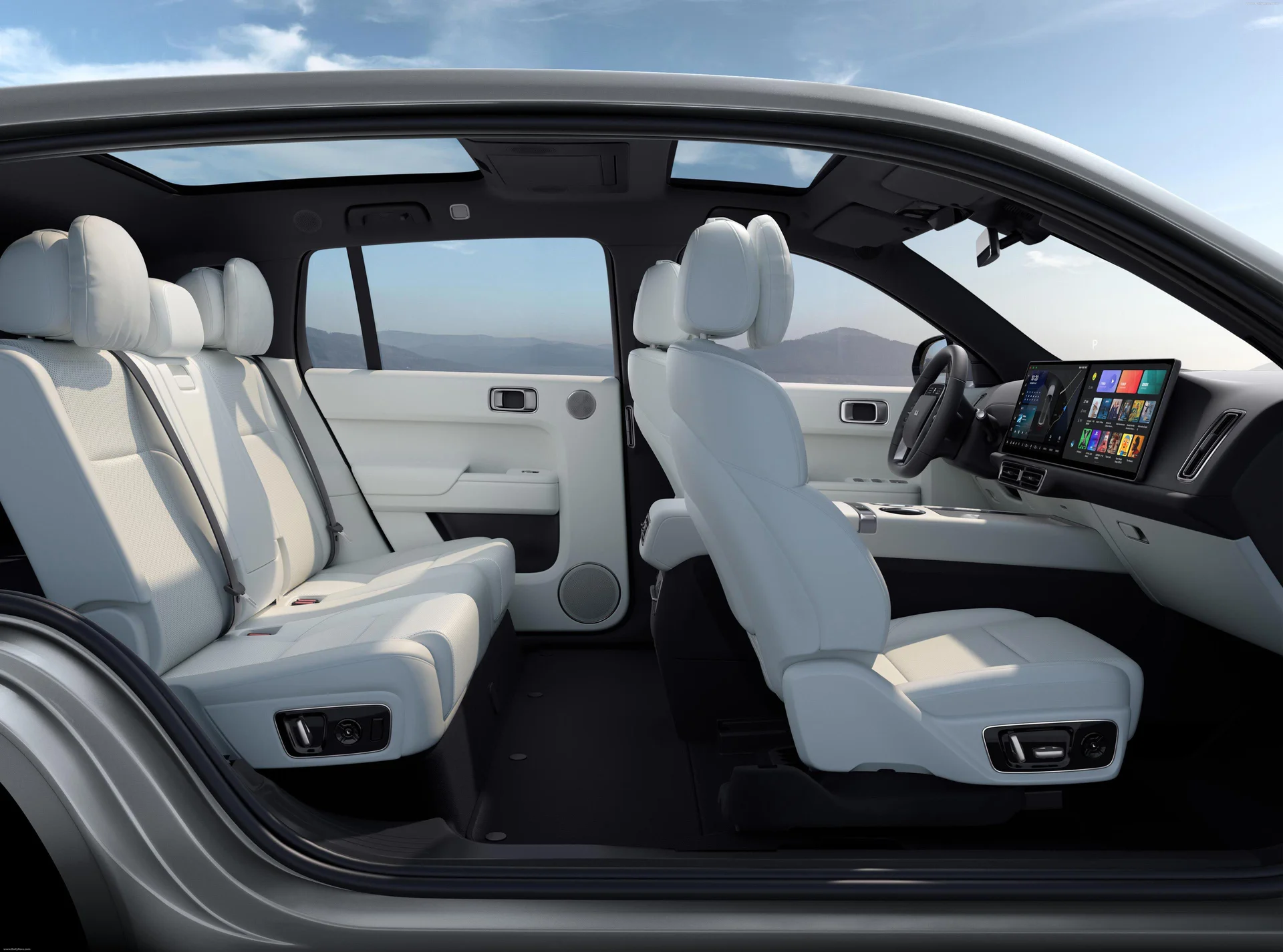 Li Auto L7 interior detail 3