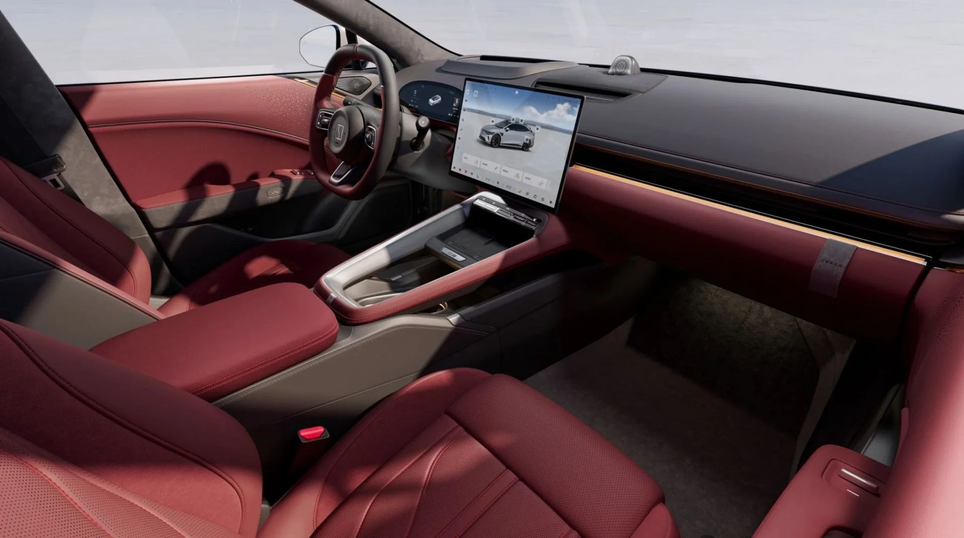 Zeekr 007 GT interior detail 3