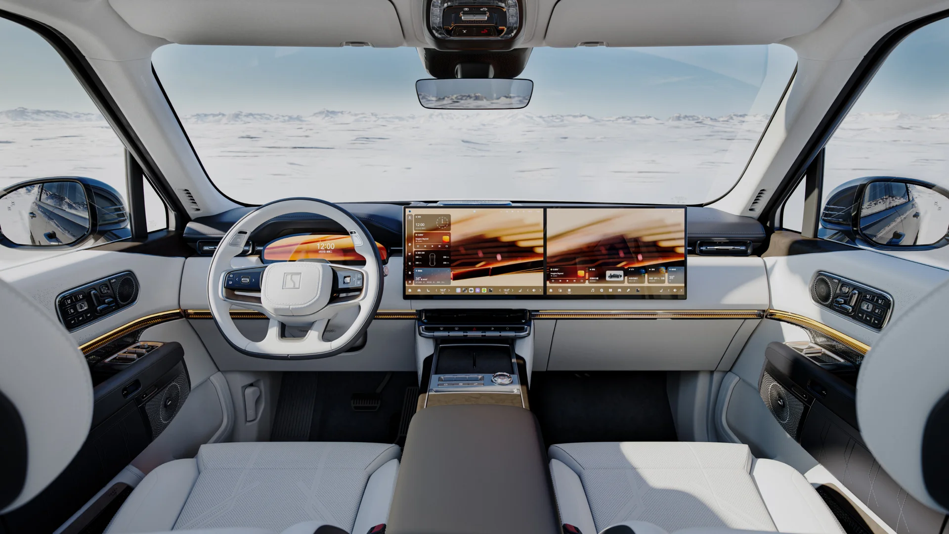 Zeekr 9X interior detail 3